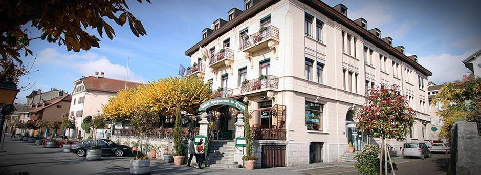Rivage Hotel Restaurant Lutry Lausanne Exterior photo